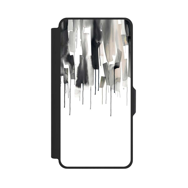 Galaxy S26+ NIVOflip Watery Stripes Japandi Black