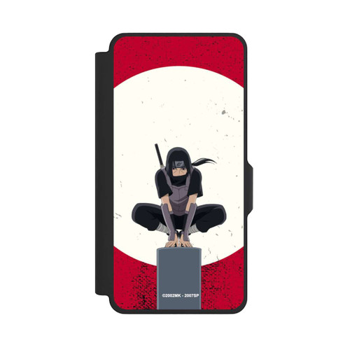 Samsung Galaxy S26+ NIVOflip Itachi Uchiha Symbol Roter Hintergrund