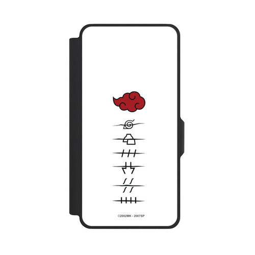 Samsung Galaxy S26+ NIVOflip Akatsuki Mitgliedersymbole Weiß
