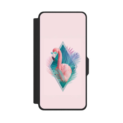 Samsung Galaxy S26+ NIVOflip Tropical Leaves Flamingo