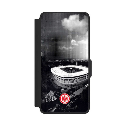 Samsung Galaxy S26+ NIVOflip SGE Stadion Schwarz Weiß