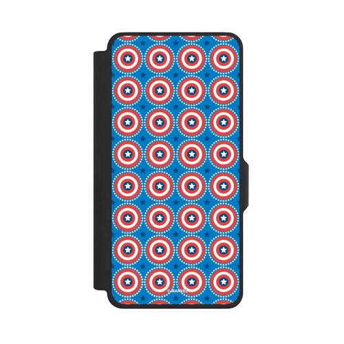 Samsung Galaxy S26+ NIVOflip Captain American Shield Pattern
