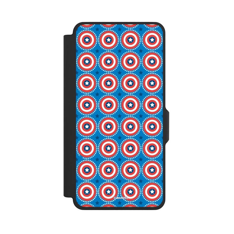 Galaxy S26+ NIVOflip Captain American Shield Pattern