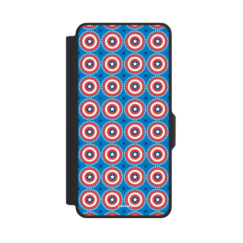Galaxy S26+ NIVOflip Captain American Shield Pattern