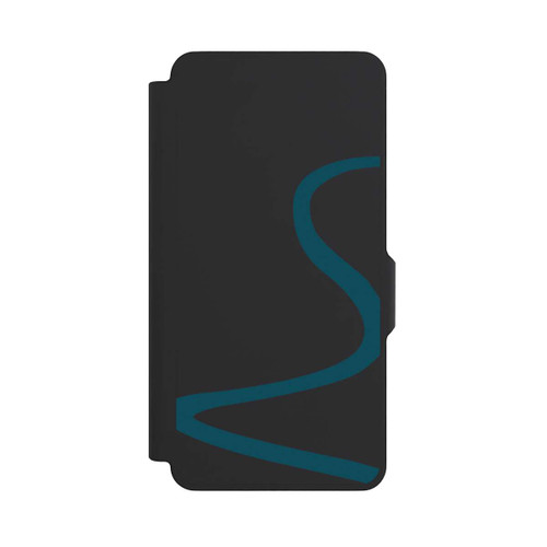 Samsung Galaxy S26+ NIVOflip Blue Line Transparent