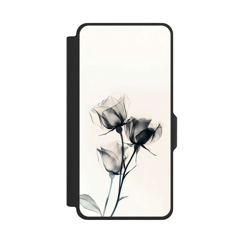 Galaxy S26+ NIVOflip Schwarze Blume