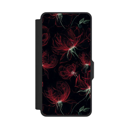 Samsung Galaxy S26+ NIVOflip Tapete mit roten Blumen