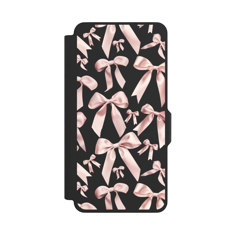 Galaxy S26+ NIVOflip Rosa Satinschleifen