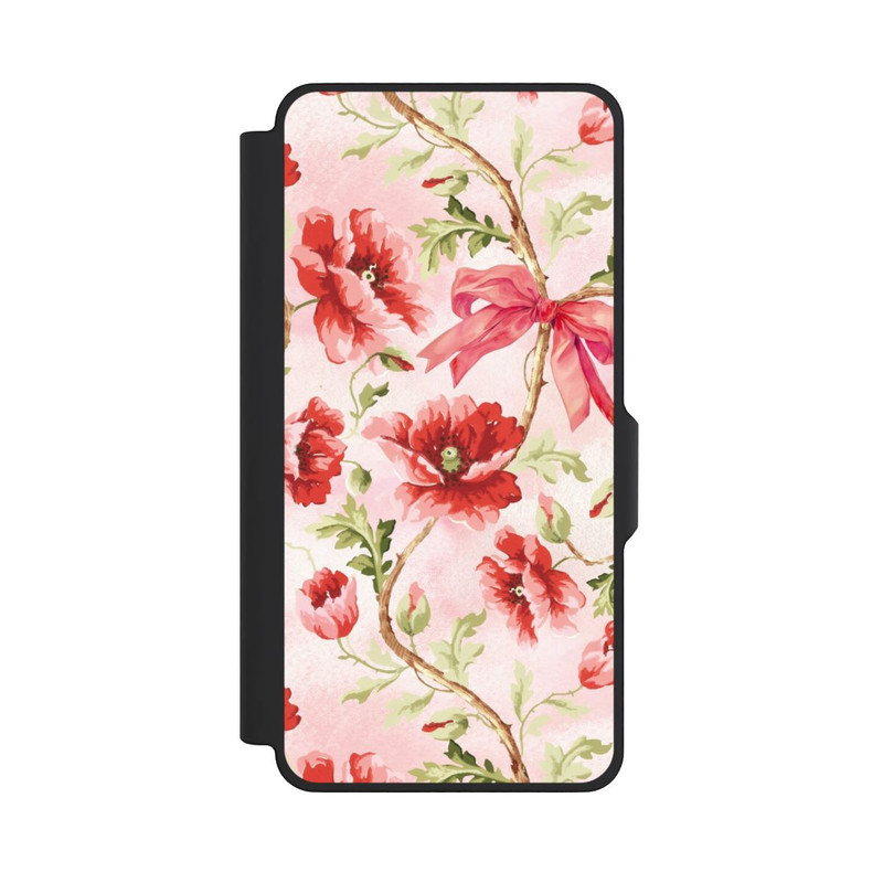Galaxy S26+ NIVOflip Motif Coquelicots Rose
