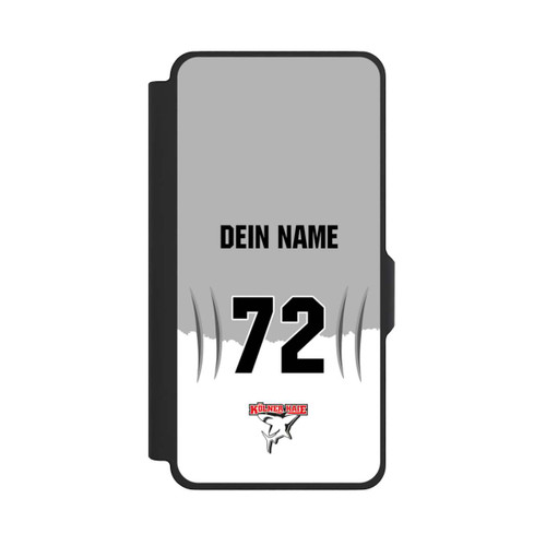 Samsung Galaxy S26+ NIVOflip Kölner Haie Trikotmotiv Personalisierbar
