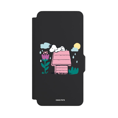 Samsung Galaxy S26+ NIVOflip Snoopy Hundehütte Frühling transparent