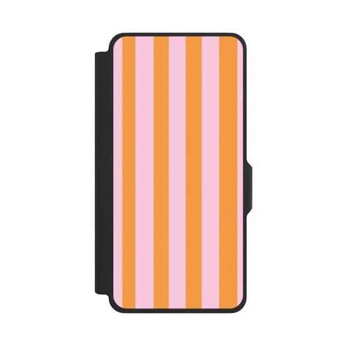 Samsung Galaxy S26+ NIVOflip Orange Rosa Streifen