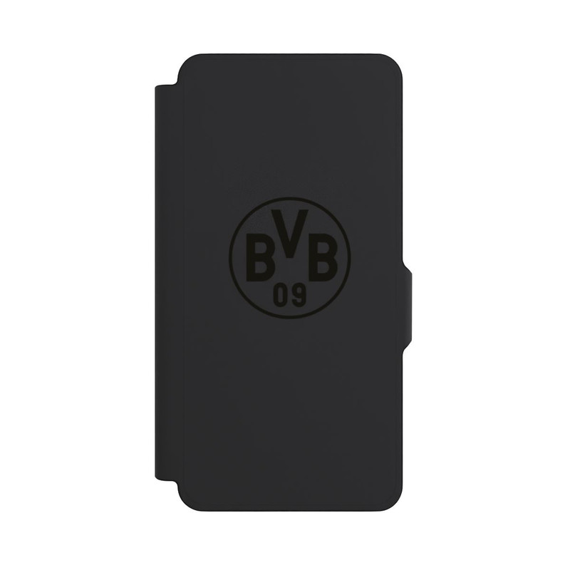 Galaxy S26+ NIVOflip BVB Logo Schwarz Transparent