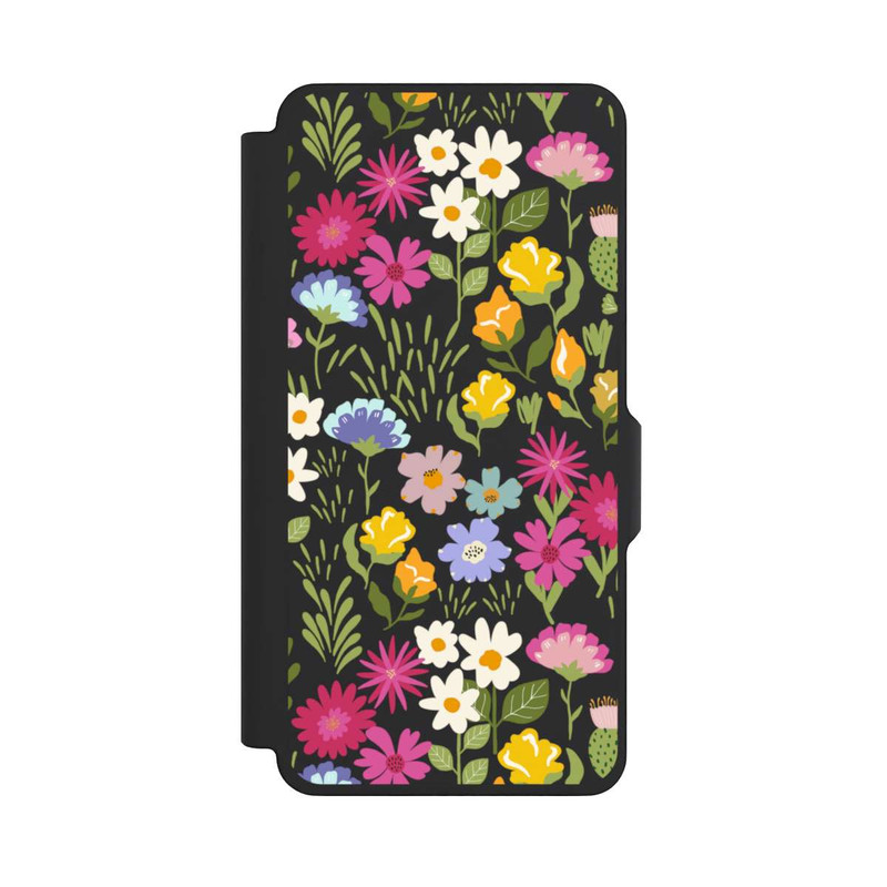 Galaxy S26+ NIVOflip Bunte Sommerblumen Transparent