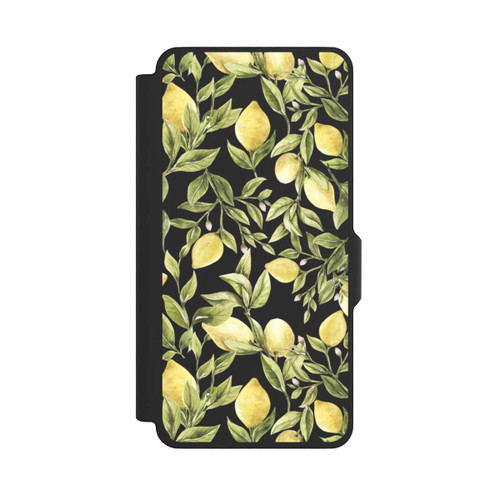 Samsung Galaxy S26+ NIVOflip Lemon Summer Pattern Transparent