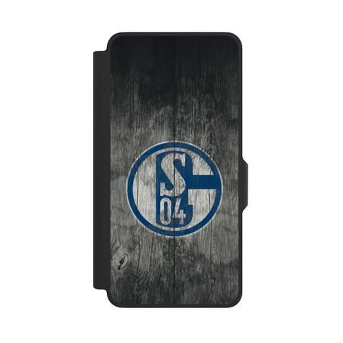 Samsung Galaxy S26+ NIVOflip Schalke 04 Holz Look