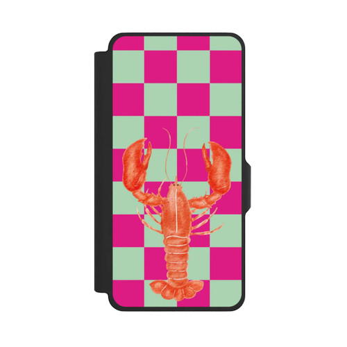 Samsung Galaxy S26+ NIVOflip Pink Checkers Lobster