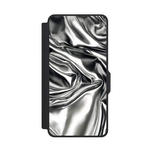 Samsung Galaxy S26+ NIVOflip Shiny Chrome Silver with AI