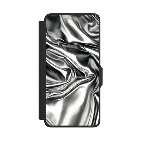Samsung Galaxy S26+ NIVOflip Shiny Chrome Silver