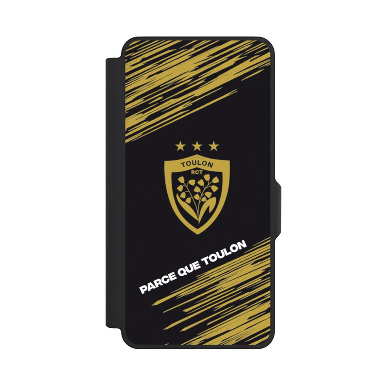 Galaxy S26+ NIVOflip RCT Logo Gold Monochrom