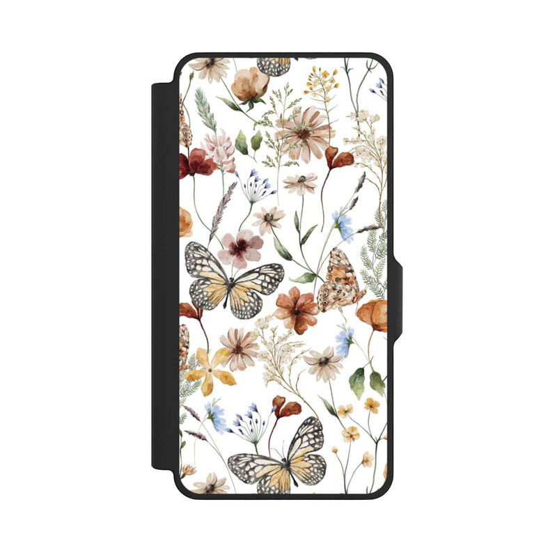 Galaxy S26+ NIVOflip Wildflowers and Butterflies Pattern