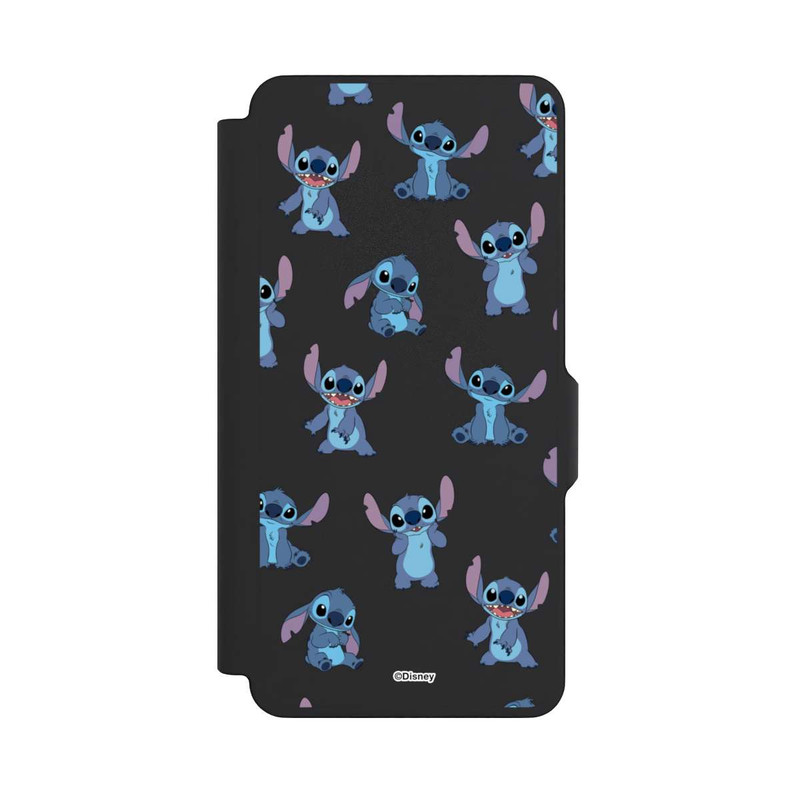 Galaxy S26+ NIVOflip Stitch Faces Pattern Transparent