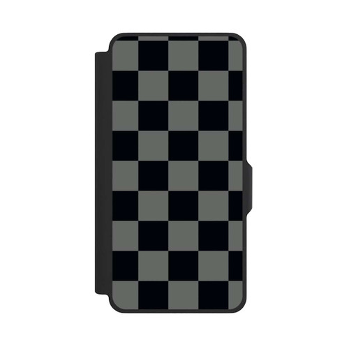 Samsung Galaxy S26+ NIVOflip Schachbrett Schwarz Grau