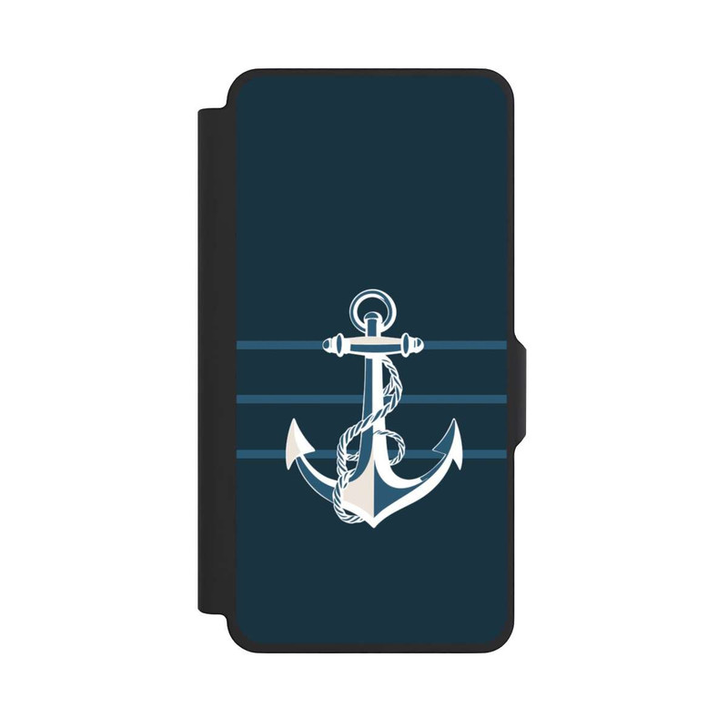 Galaxy S26+ NIVOflip Anchor Line Blue with AI