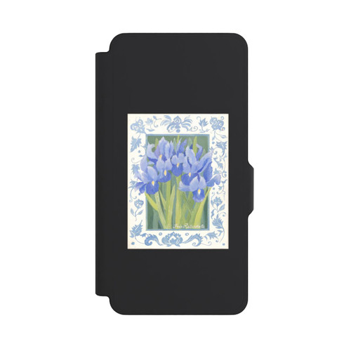 Samsung Galaxy S26+ NIVOflip Blue Iris, by Jennifer Abbott