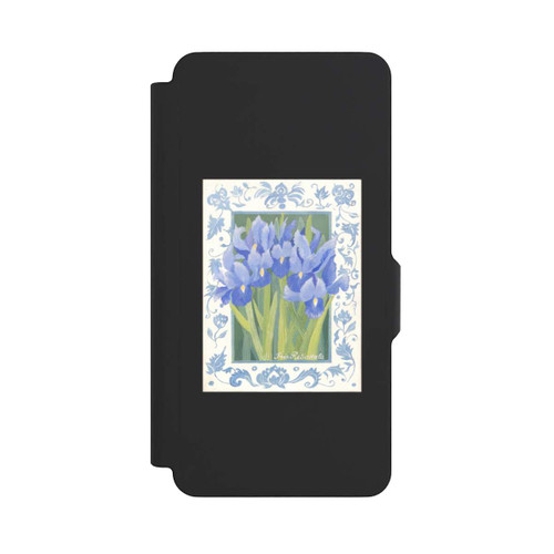 Samsung Galaxy S26+ NIVOflip Blue Iris, by Jennifer Abbott