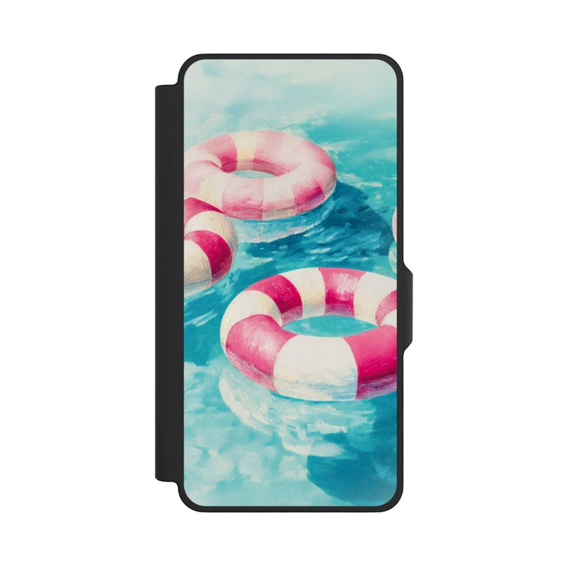 Galaxy S26+ NIVOflip Striped Swim Rings in The Pool