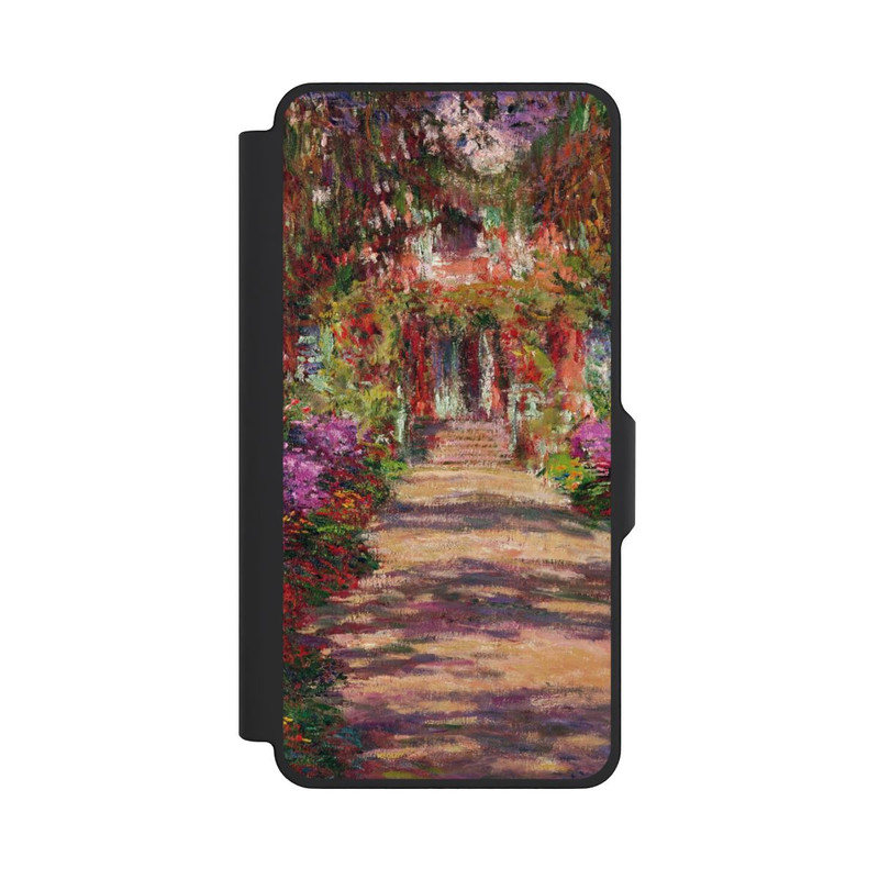 Galaxy S26+ NIVOflip Eine Allee in Monets Garten in Giverny by Claude Monet