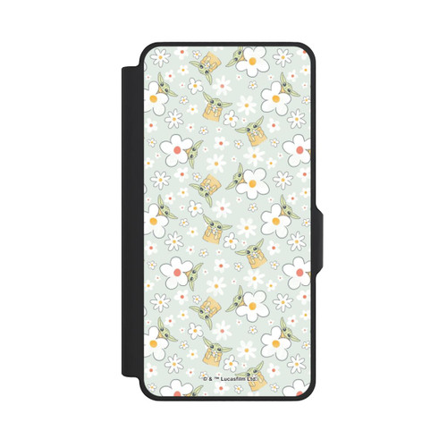 Samsung Galaxy S26+ NIVOflip Baby Yoda Flower Pattern