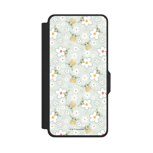 Samsung Galaxy S26+ NIVOflip Baby Yoda Flower Pattern