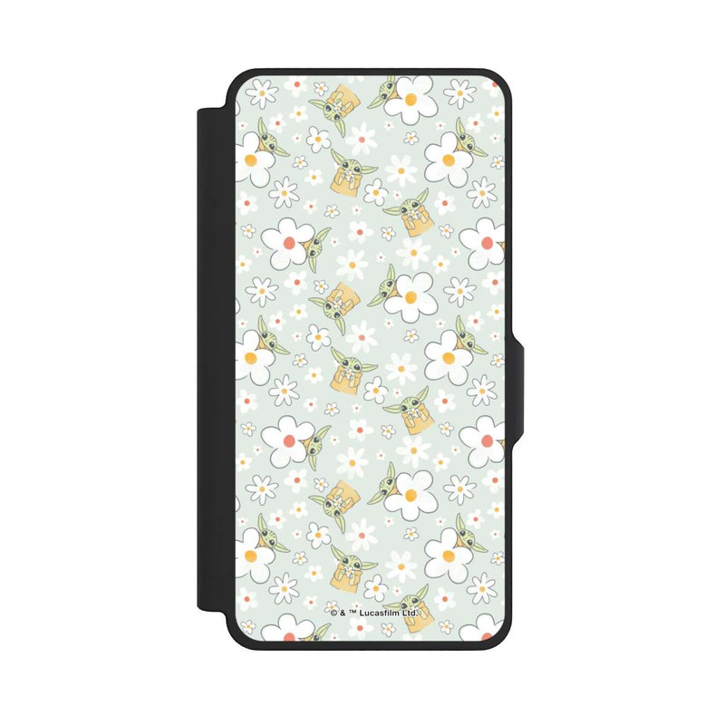 Galaxy S26+ NIVOflip Baby Yoda Blumen Muster