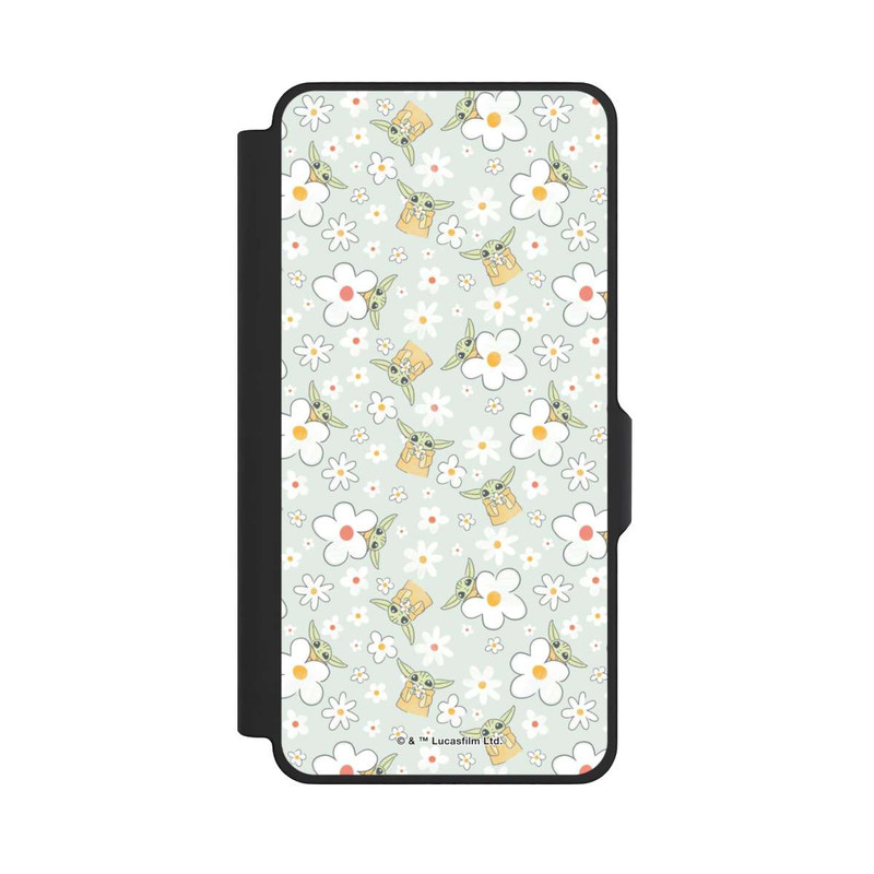 Galaxy S26+ NIVOflip Baby Yoda Flower Pattern