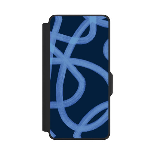 Samsung Galaxy S26+ NIVOflip Laced Up Tones of Blue