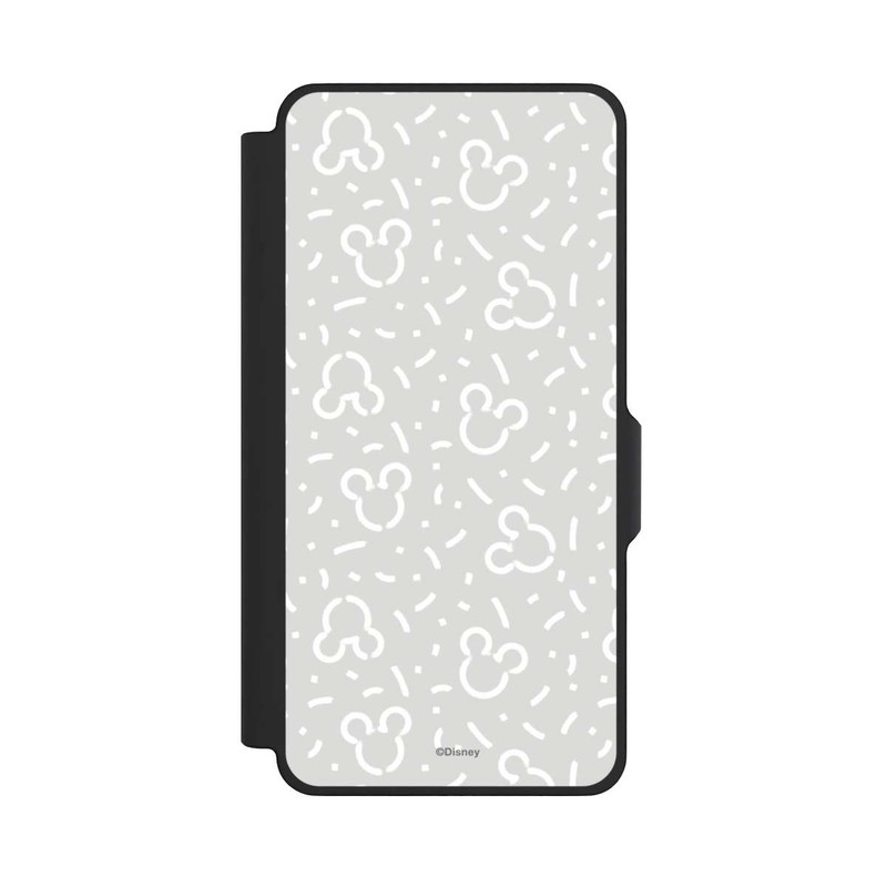 Galaxy S26+ NIVOflip Disney Mickey Icon Pattern Grey