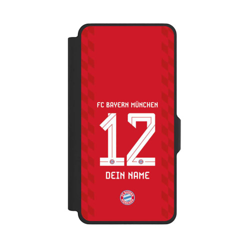 Samsung Galaxy S26+ NIVOflip FC Bayern München Trikot Personalisierbar 25-26