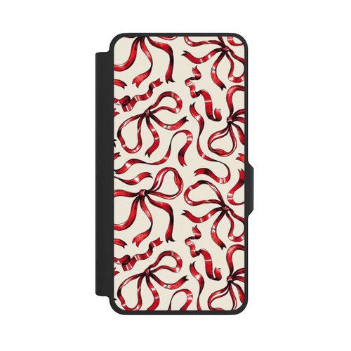 Samsung Galaxy S26+ NIVOflip Fine Bows Red