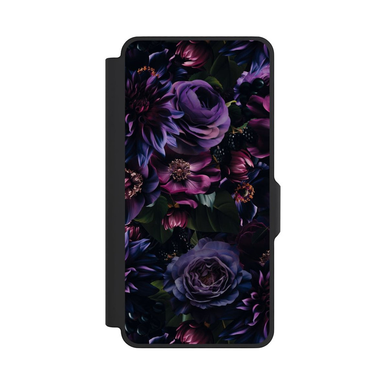 Galaxy S26+ NIVOflip Dunkle Lila Blüten 