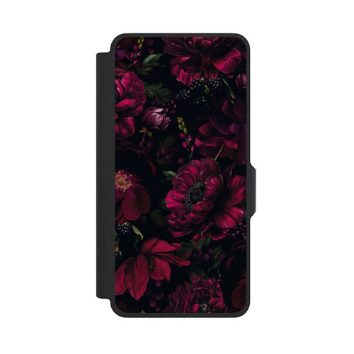 Samsung Galaxy S26+ NIVOflip Dunkle Rote Blumen Liebe