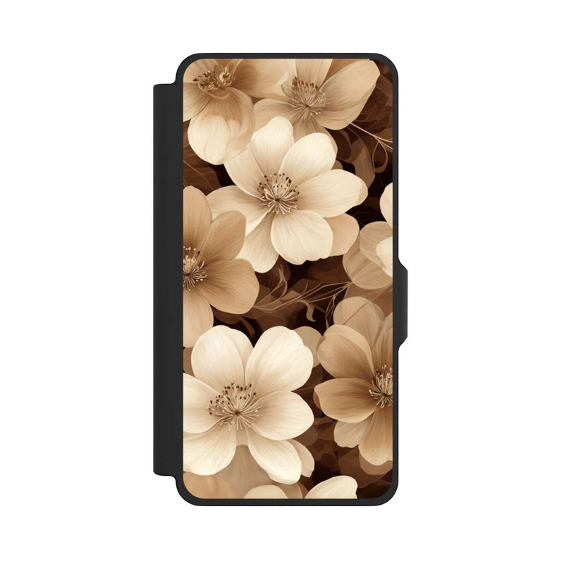 Galaxy S26+ NIVOflip Naturfarbene Negativblumen mit KI