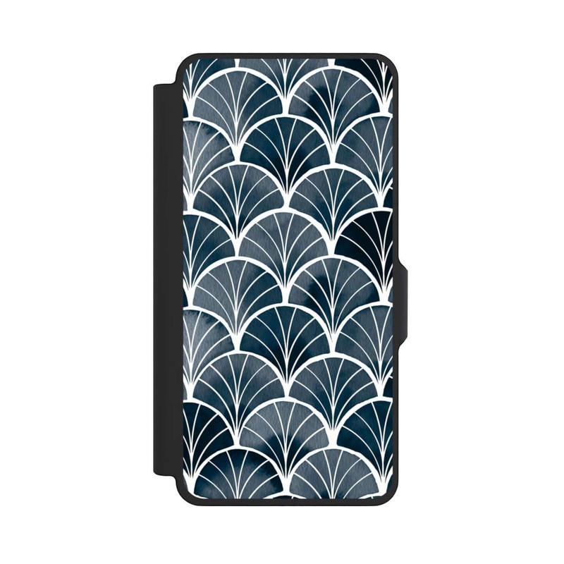 Galaxy S26+ NIVOflip Botanische Brise Art Deco Grau
