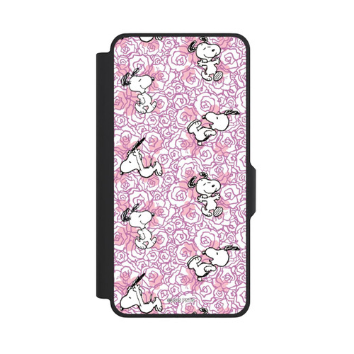 Samsung Galaxy S26+ NIVOflip Peanuts Pink Roses Pattern