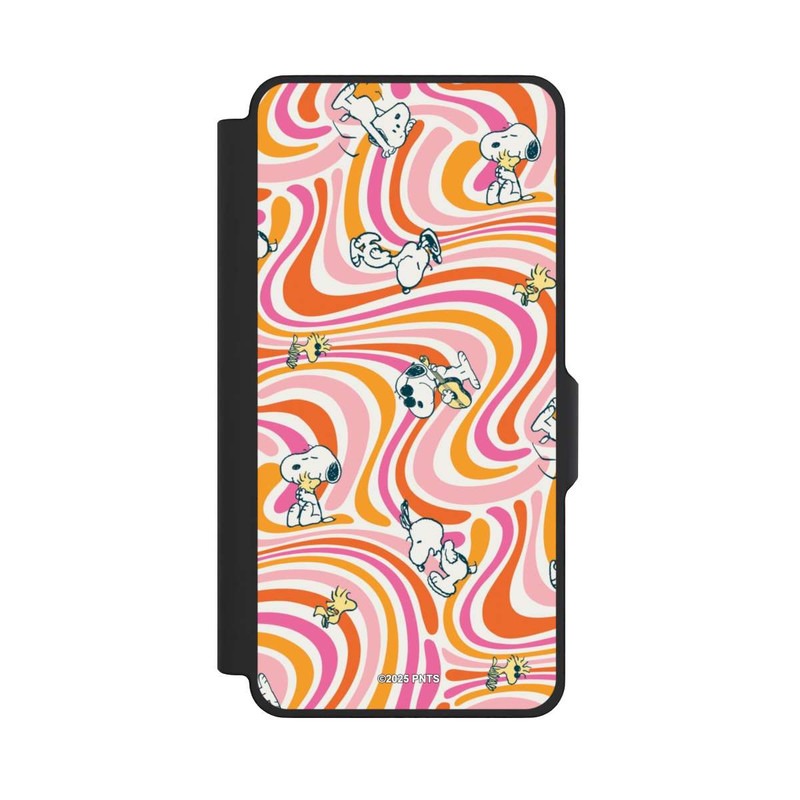 Galaxy S26+ NIVOflip Peanuts Hippie Pattern Orange