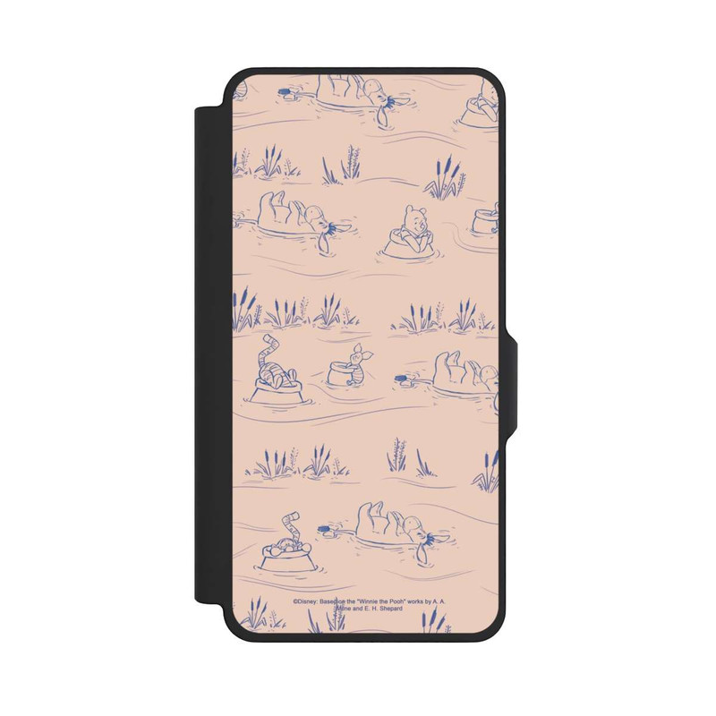 Galaxy S26+ NIVOflip Winnie Puuh Keramik Muster Brücke Pink