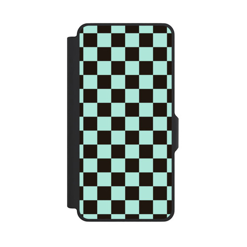 Samsung Galaxy S26+ NIVOflip Schachbrett Braun Blau