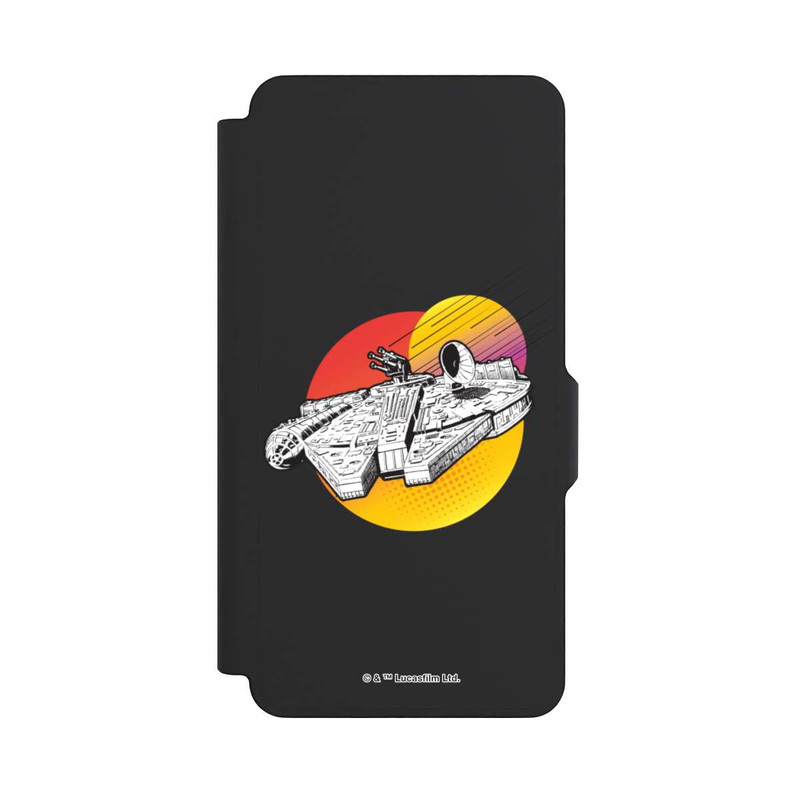 Galaxy S26+ NIVOflip Millennium Falcon Transparent