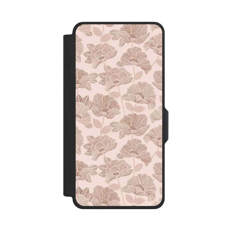 Galaxy S26+ NIVOflip Brown Floral Block
